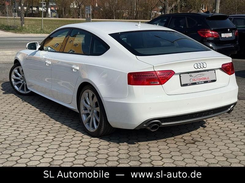 Gebraucht Audi A5 Sportback S-line plus 170 PS (125 kW) 2014 Weiß Kleinwagen