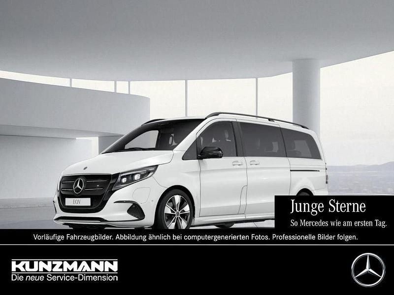 Bergkristallweiß metallic Gebraucht 2024 Mercedes EQV300 Avantgarde Van / Kleinbus | 59.950 € - Bild 1/4