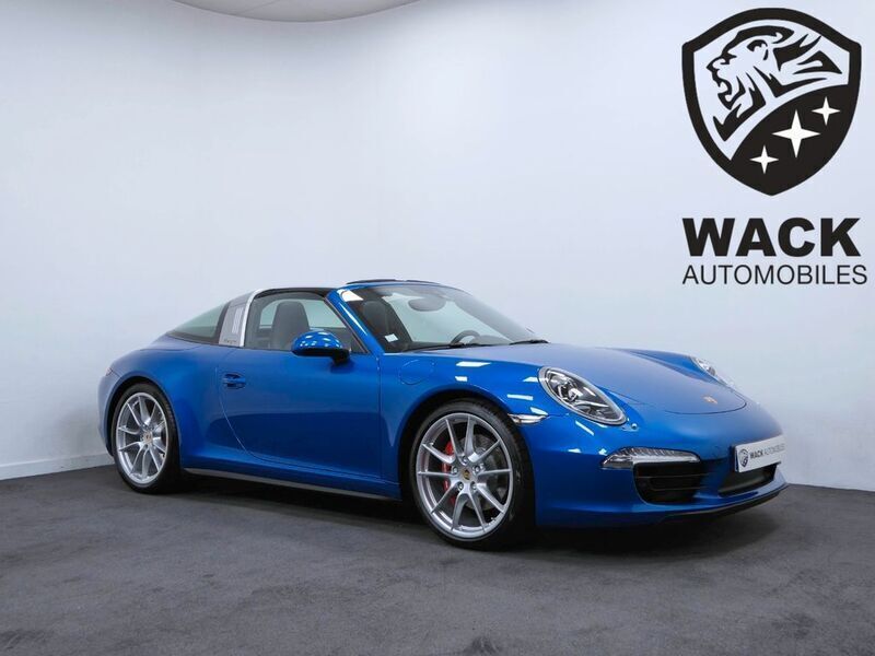 Blau Gebraucht 2014 Porsche 911 Targa 4S Cabrio | 129.900 € - Bild 1/4