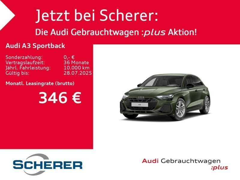 Othercolor Gebraucht 2024 Audi A3 Sportback S-Line Limousine | 39.490 € (Fairer Preis) - Bild 1/4
