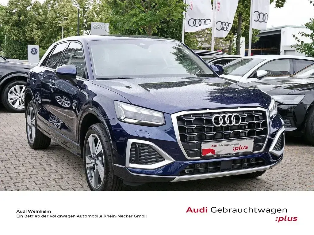 Gebraucht Audi Q2 Advanced Plus 150 PS (110 kW) 2025 Navarrablau metallic SUV