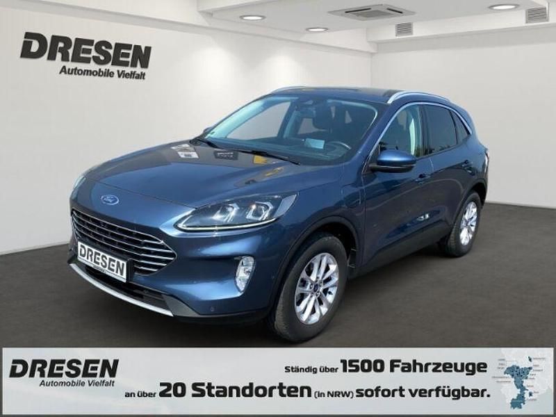 Blau Gebraucht 2021 Ford Kuga Titanium SUV | 23.190 € (Guter Preis) - Bild 1/4
