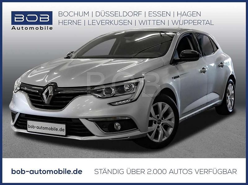 Platingrau metallic (grau) Gebraucht 2019 Renault Mégane IV LIMITED Limousine | 11.777 € (Fairer Preis) - Bild 1/3