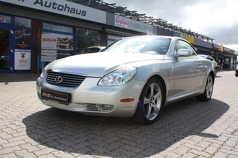 Silver metallic Gebraucht 2004 Lexus SC430 Cabrio | 13.995 € (Guter Preis) - Bild 1/4