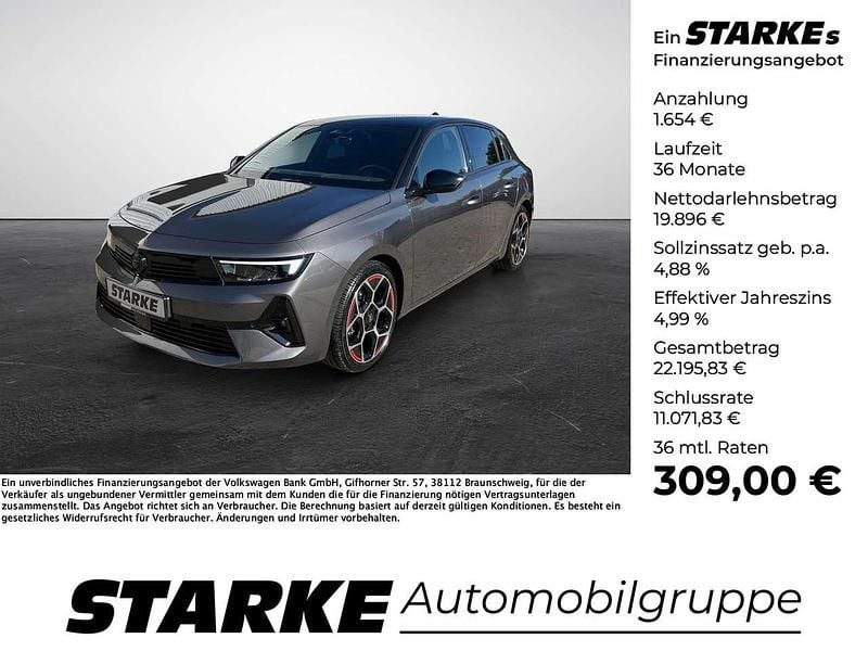 Grau Gebraucht 2023 Opel Astra GS Line Limousine | 21.550 € (Guter Preis) - Bild 1/4