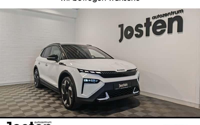 Weiß (moonweiss metallic) Neu 2025 Skoda Elroq First Edition SUV | 50.990 € (Fairer Preis) - Bild 1/4