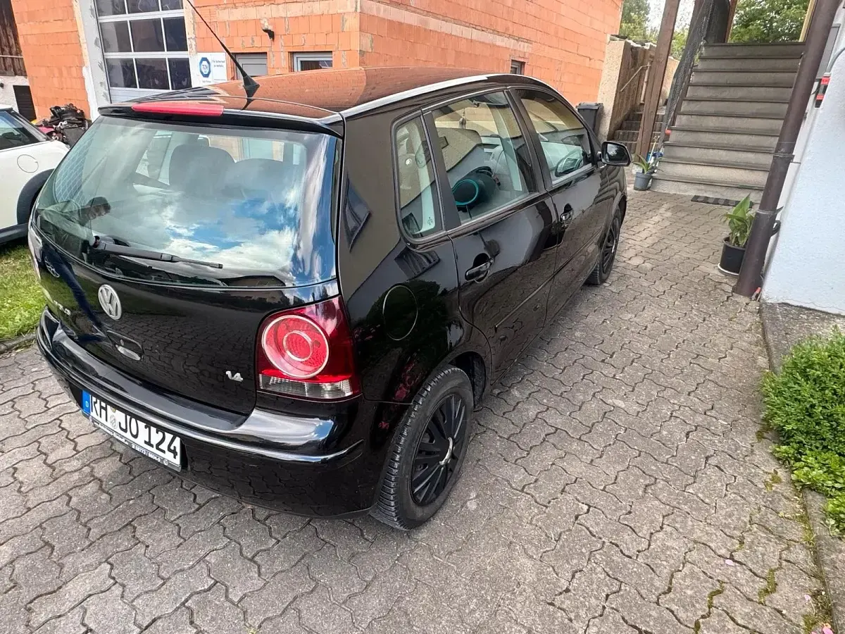 Gebraucht VW Polo 80 PS (58 kW) 2007 Schwarz Kleinwagen