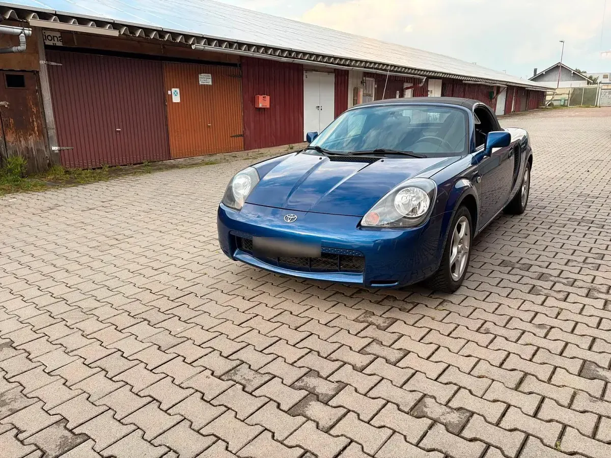 Gebraucht Toyota MR2 143 PS (105 kW) 2002 Blau Cabrio