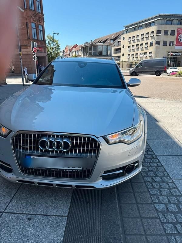 Silber Gebraucht 2014 Audi A6 Allroad Kombi | 8.950 € (Superpreis) - Bild 1/4