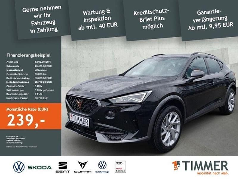 Mitternachtsschwarz Gebraucht 2024 Cupra Formentor SUV | 30.570 € (Teuer) - Bild 1/4