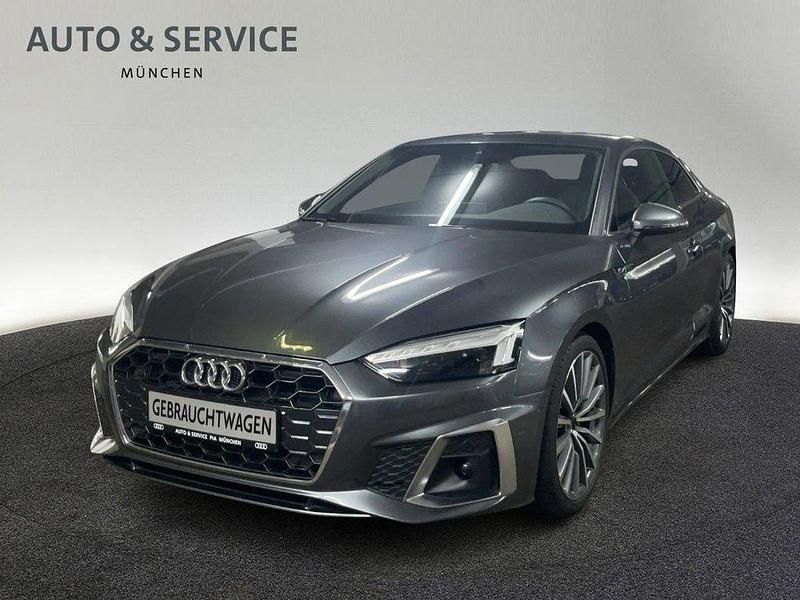Grau Gebraucht 2021 Audi A5 S-Line Coupé | 35.960 € (Fairer Preis) - Bild 1/4