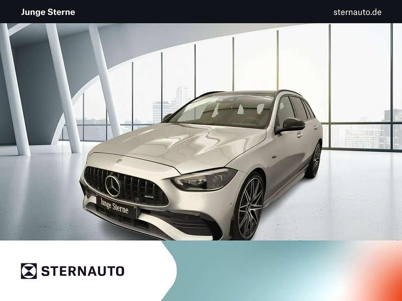 Lack hightechsilber Gebraucht 2023 Mercedes C43 AMG AMG Kombi | 53.550 € (Guter Preis) - Bild 1/4