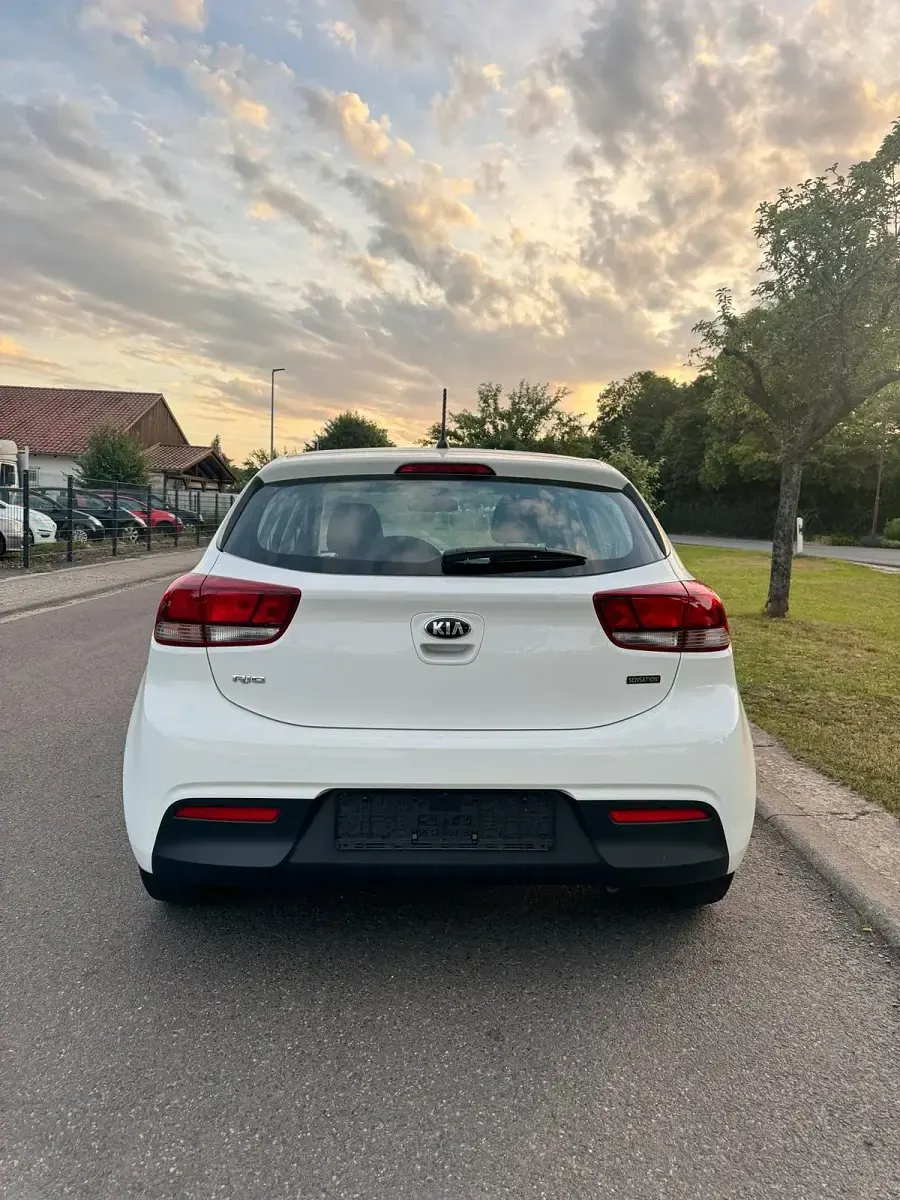 Gebraucht Kia Rio 84 PS (61 kW) 2010 Weiß Kleinwagen
