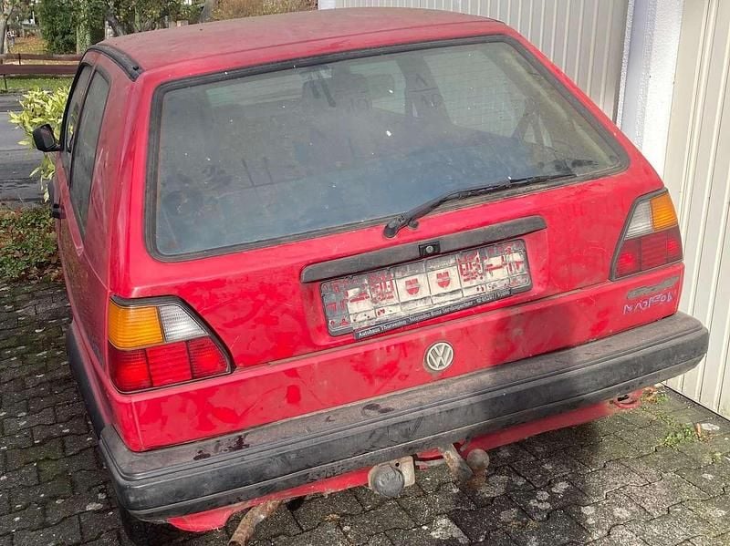 Gebraucht VW Golf II 54 PS (39 kW) 1990 Rot Kleinwagen