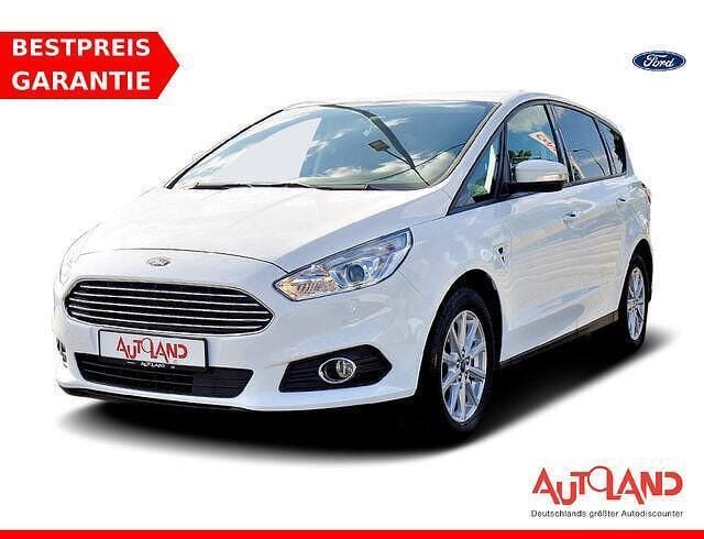 Weiß Gebraucht 2019 Ford S-MAX Trend Van / Kleinbus | 19.990 € (Guter Preis) - Bild 1/4