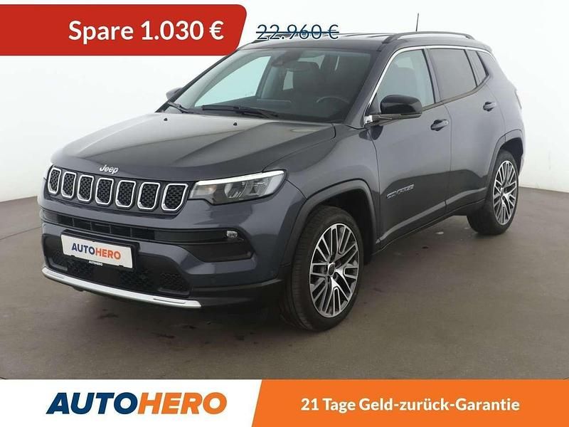 Brilliant silver Gebraucht 2021 Jeep Compass 80th Anniversary SUV | 21.930 € (Fairer Preis) - Bild 1/3