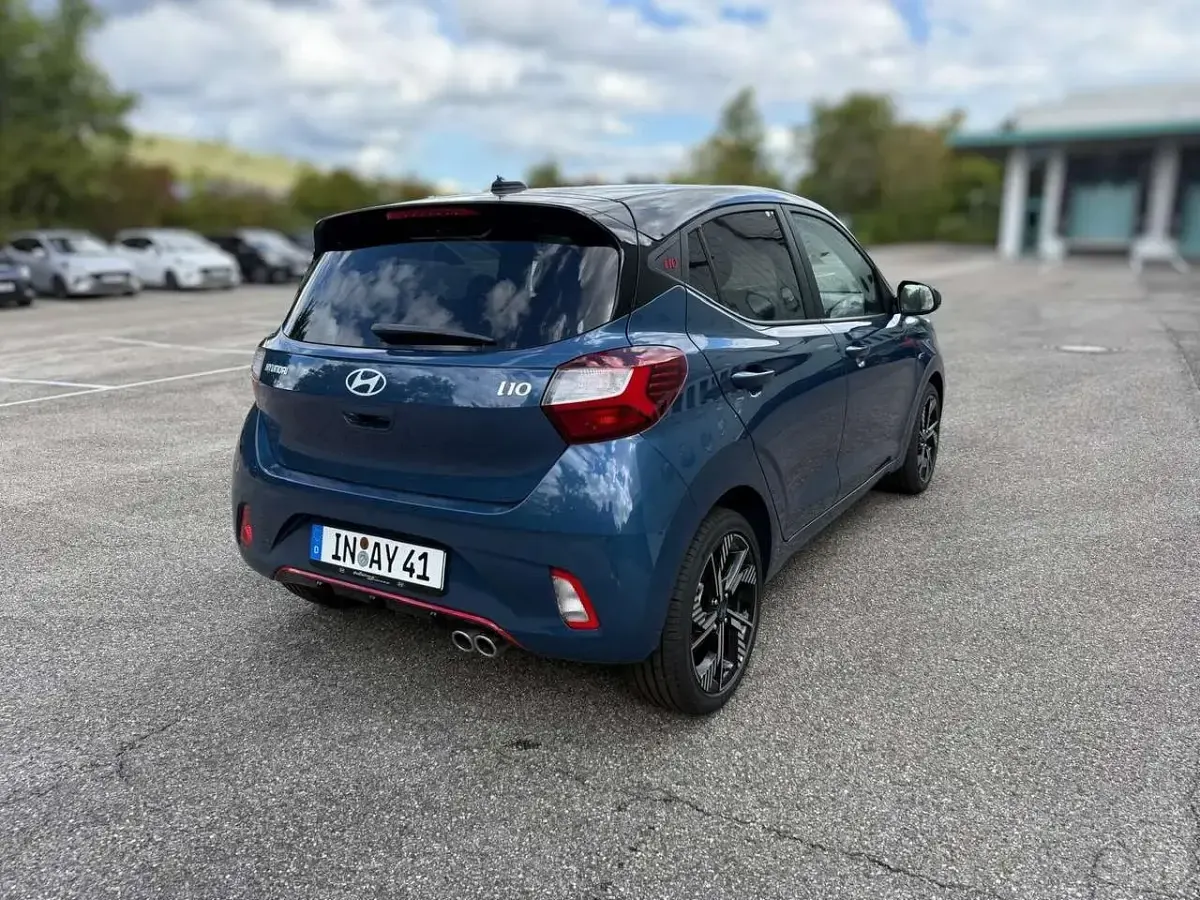 Gebraucht Hyundai i10 N Line 90 PS (66 kW) 2025 Vibrant blue Kleinwagen
