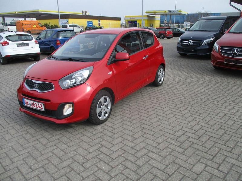 Gebraucht Kia Picanto Edition 7 69 PS (50 kW) 2012 Rot Kleinwagen