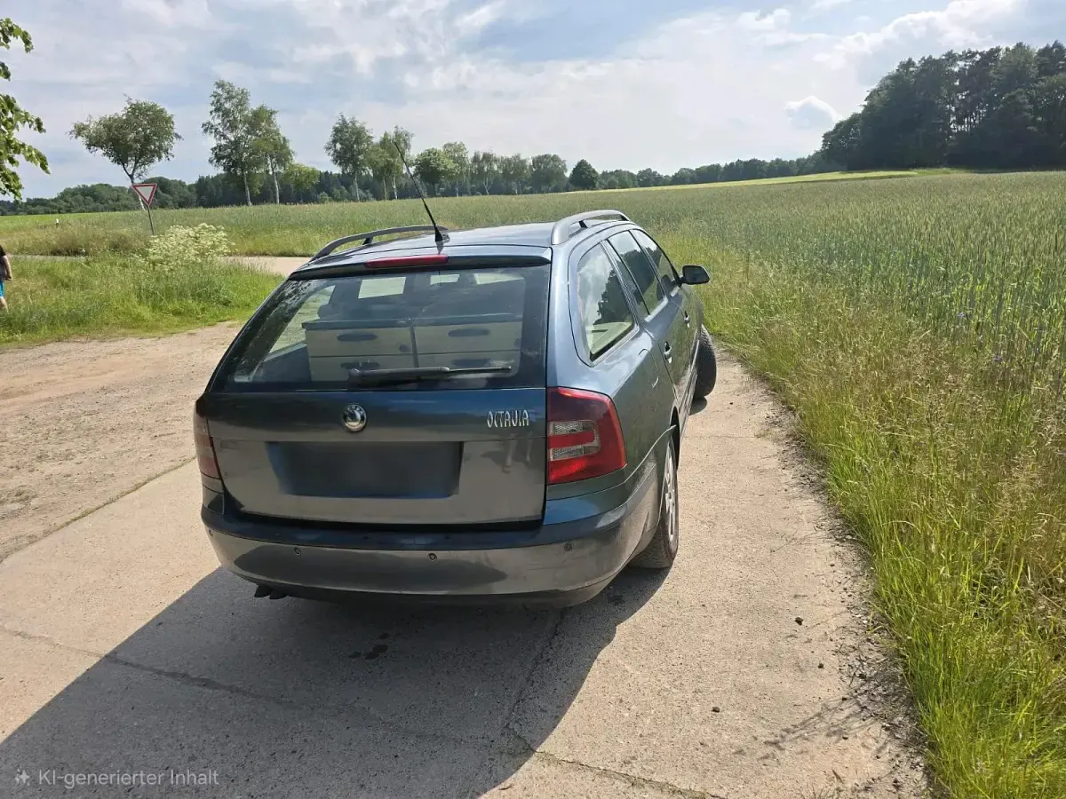 Gebraucht Skoda Octavia 105 PS (77 kW) 2007 Grün Kombi