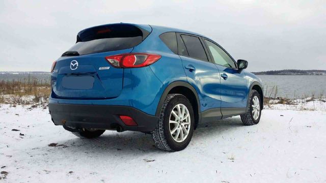 Gebraucht Mazda CX-5 Center-Line 165 PS (121 kW) 2012 Blau metallic SUV