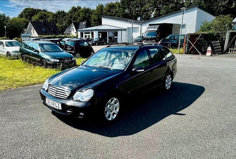 Schwarz Gebraucht 2005 Mercedes C200 Kombi | 5.999 € (Teuer) - Bild 1/4