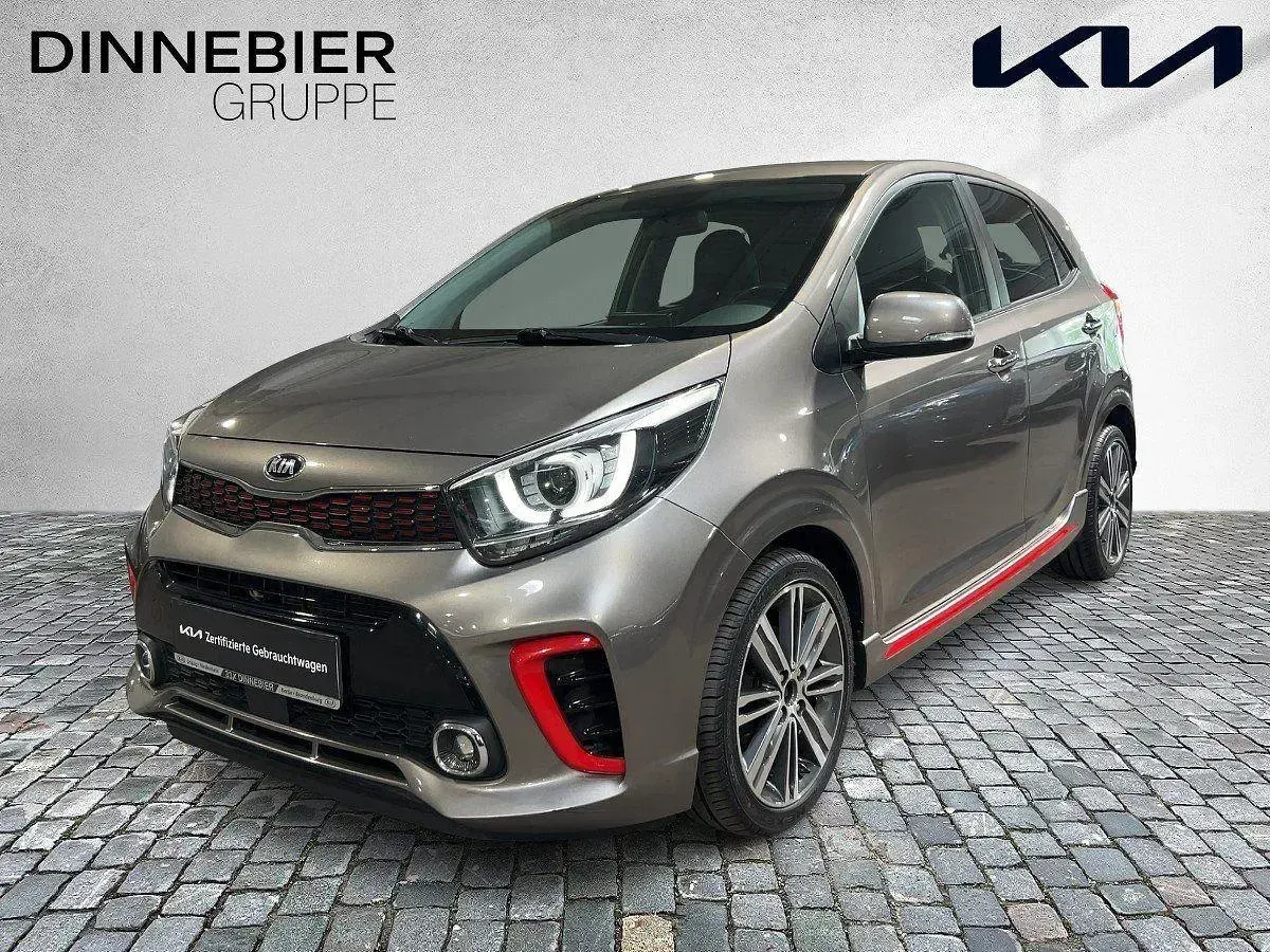 Gebraucht Kia Picanto GT-Line 101 PS (74 kW) 2020 Silber Kleinwagen
