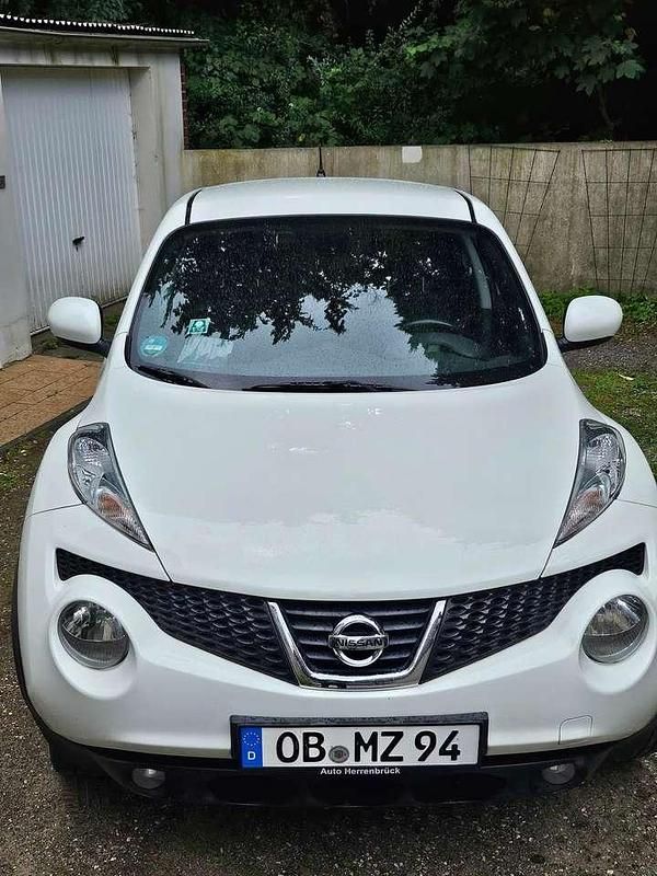 Gebraucht Nissan Juke Visia 117 PS (86 kW) 2011 Weiß SUV