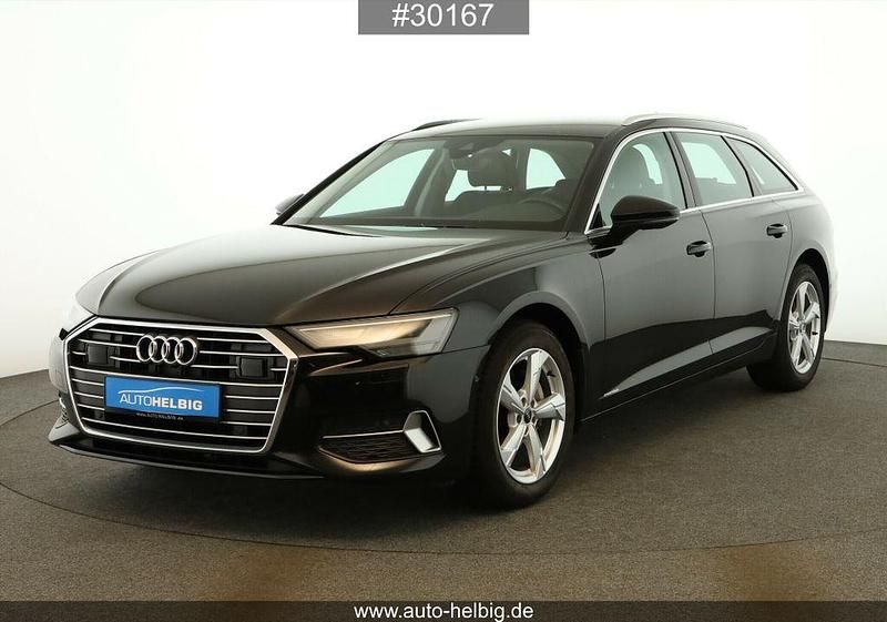 Mythosschwarz metallic Gebraucht 2021 Audi A6 Sport Kombi | 29.690 € (Guter Preis) - Bild 1/4
