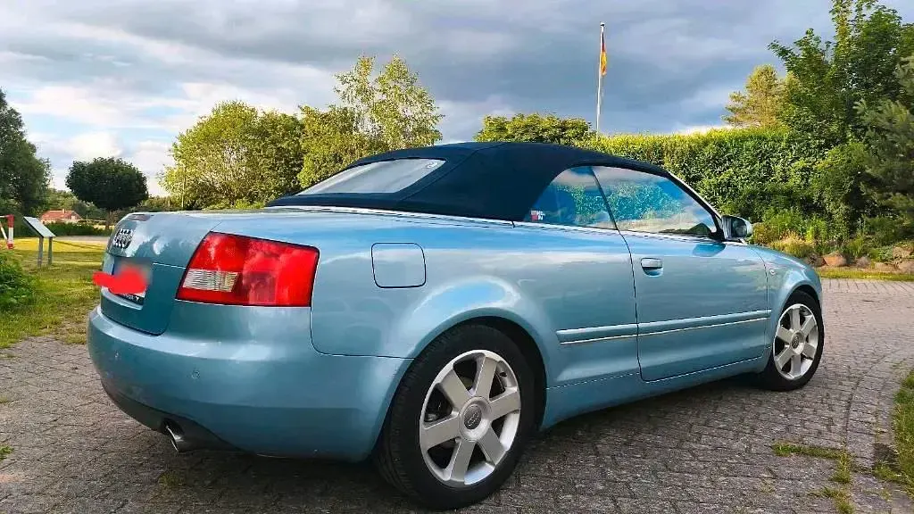 Gebraucht Audi A4 Cabriolet 177 PS (130 kW) 2003 Blau Cabrio