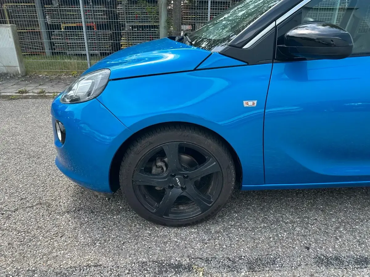 Gebraucht Opel Adam Glam 87 PS (63 kW) 2015 Blau Kleinwagen