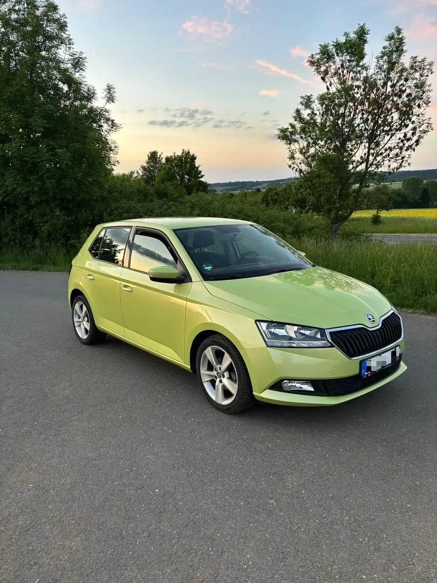 Używany Skoda Fabia 60 KM (44 kW) 2021 Zielony Hatchback