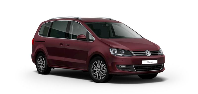 Rot Gebraucht 2016 VW Sharan Allstar Van / Kleinbus | 19.990 € (Fairer Preis) - Bild 1/4
