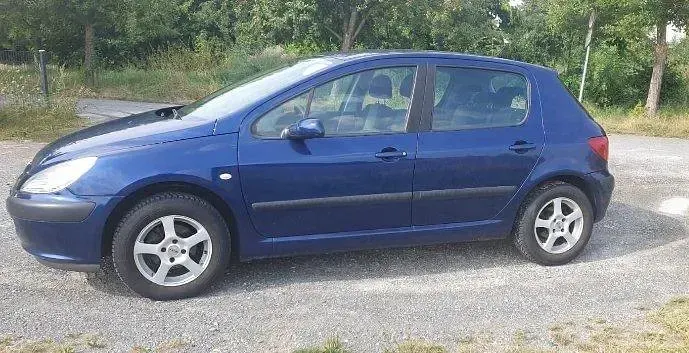 Gebraucht Peugeot 307 88 PS (64 kW) 2005 Blau Kleinwagen