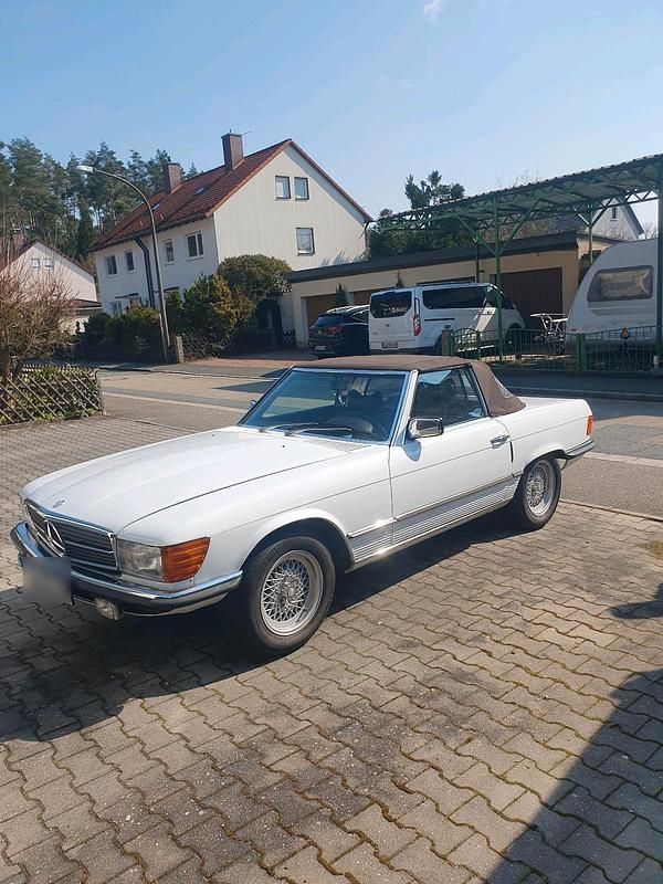 Gebraucht Mercedes SL280 177 PS (130 kW) 1976 Weiß Cabrio