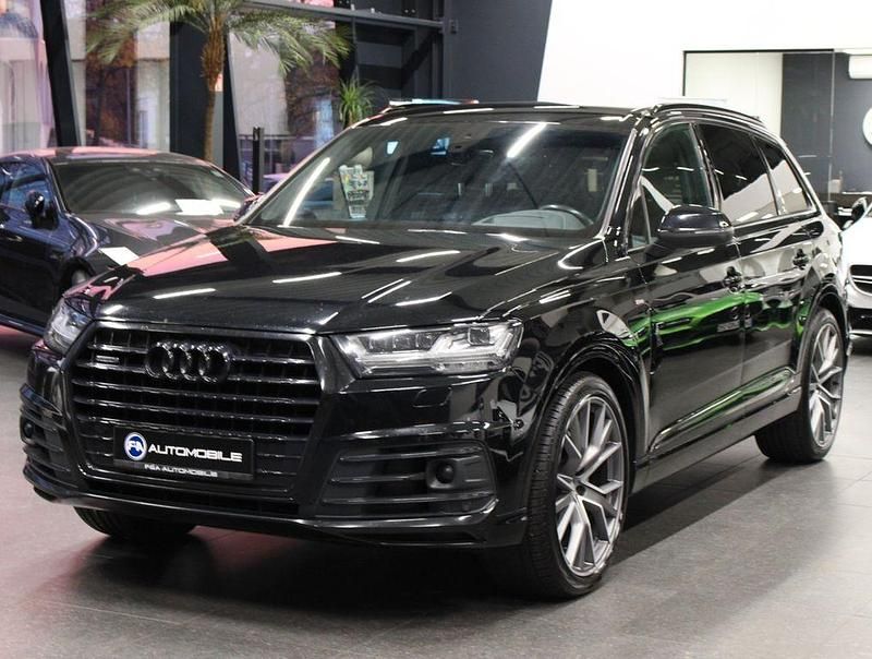 Schwarz Gebraucht 2018 Audi Q7 S-Line SUV | 29.980 € (Fairer Preis) - Bild 1/4