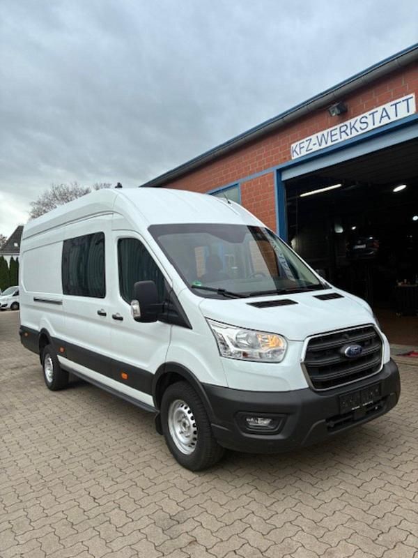 Gebraucht Ford Transit Trend 130 PS (95 kW) 2020 Weiß Van / Kleinbus