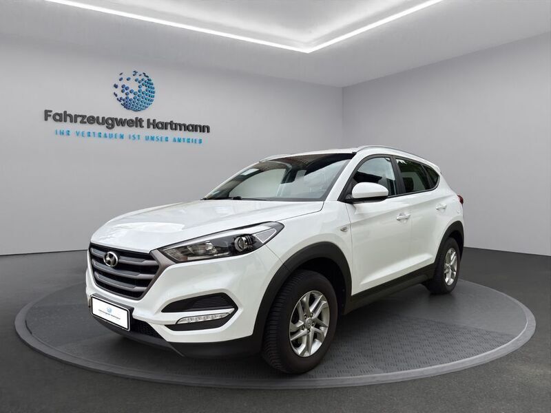 Weiß Gebraucht 2016 Hyundai Tucson SUV | 12.490 € (Superpreis) - Bild 1/4
