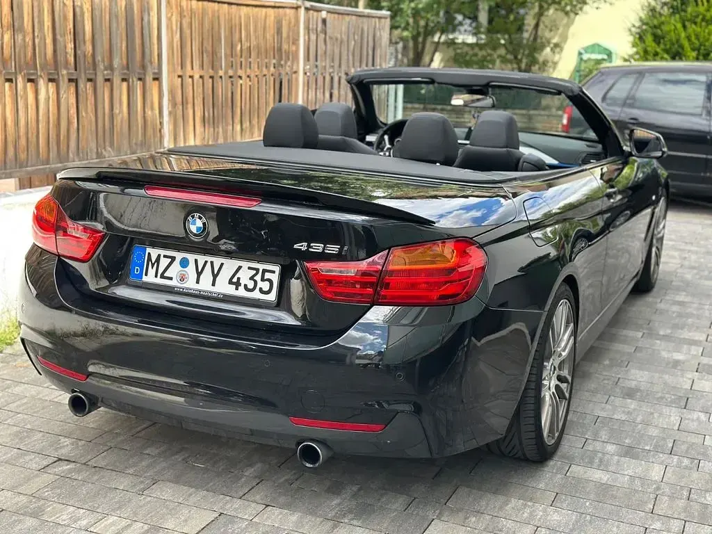 Gebraucht BMW 435 M Sport 306 PS (225 kW) 2014 Schwarz Cabrio