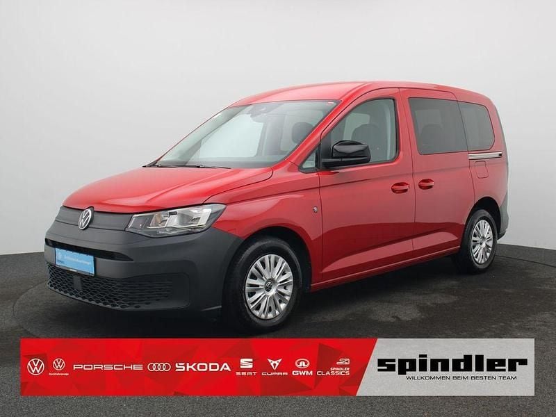 Kirschrot Gebraucht 2023 VW Caddy Basis Van / Kleinbus | 23.980 € (Guter Preis) - Bild 1/4