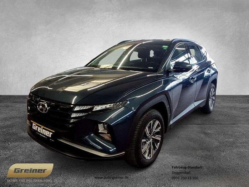 Blau Gebraucht 2024 Hyundai Tucson Select SUV | 28.610 € (Superpreis) - Bild 1/4