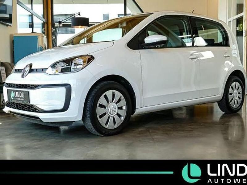 Weiß Gebraucht 2018 VW up! move up! Kleinwagen | 11.900 € (Etwas zu teuer) - Bild 1/4