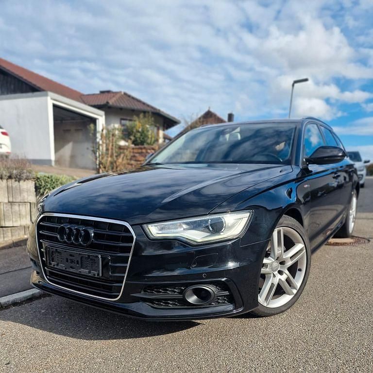 Schwarz Gebraucht 2013 Audi A6 Ambiente Kombi | 8.900 € (Superpreis) - Bild 1/4
