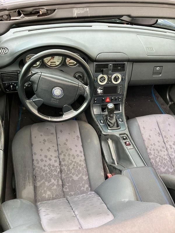 Gebraucht Mercedes SLK200 136 PS (100 kW) 1999 Blau Cabrio