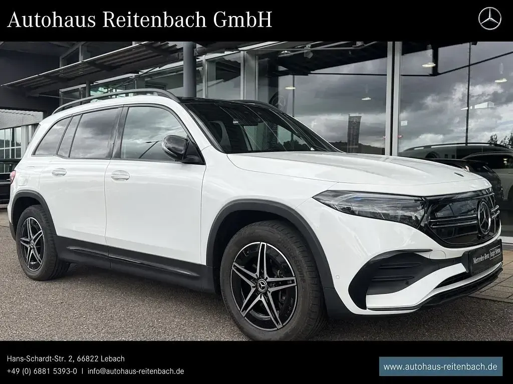 Gebraucht Mercedes EQB350 AMG 214 kW (292 PS) 2023 Unilack polarweiß SUV