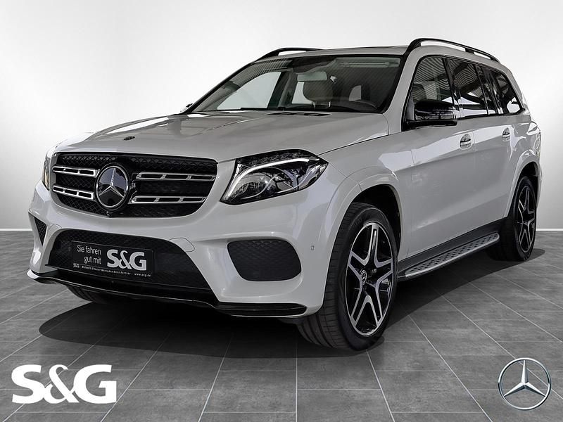 Designo diamantweiß bright Gebraucht 2018 Mercedes GLS350 AMG SUV | 49.970 € (Etwas zu teuer) - Bild 1/4