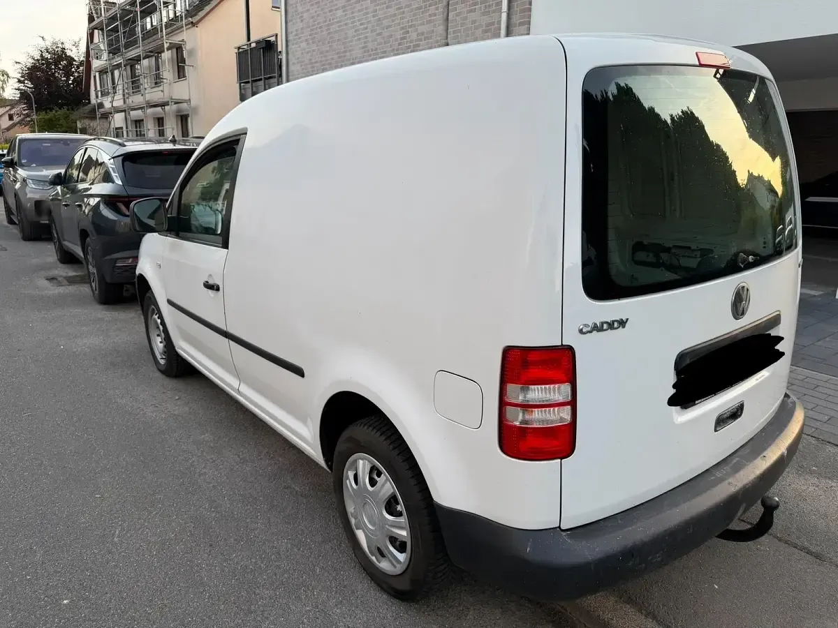 Gebraucht VW Caddy 75 PS (55 kW) 2014 Weiß Van / Kleinbus