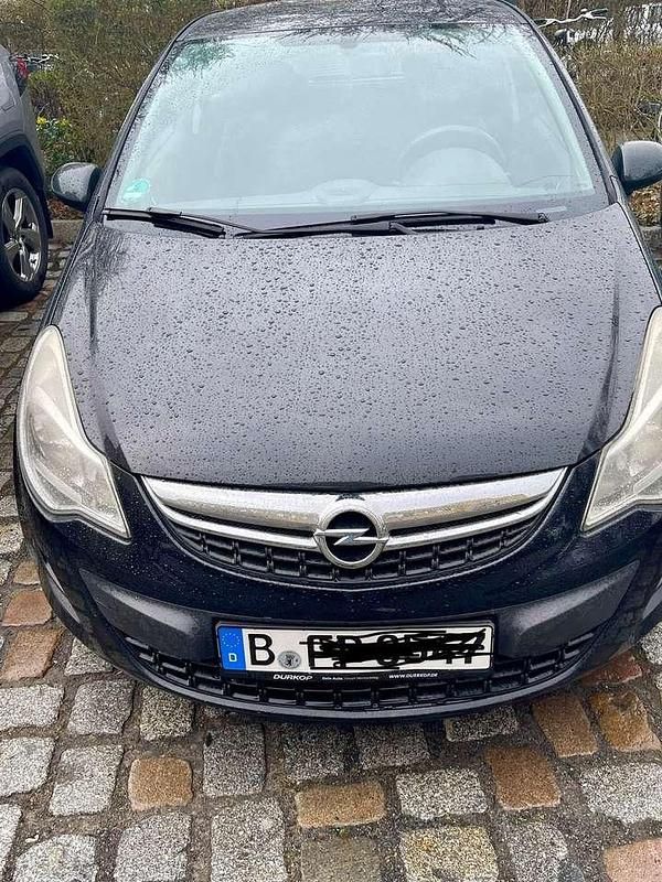 Gebraucht Opel Corsa Elegance 69 PS (50 kW) 2012 Schwarz Kleinwagen