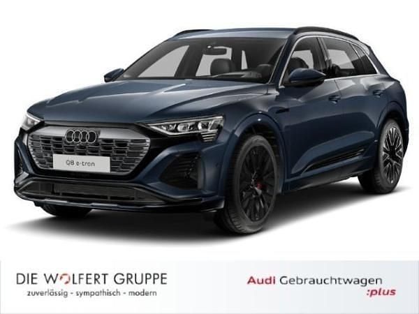 Blau (plasmablau metallic) Gebraucht 2024 Audi Q8 e-tron S-Line SUV | 59.870 € (Superpreis) - Bild 1/4