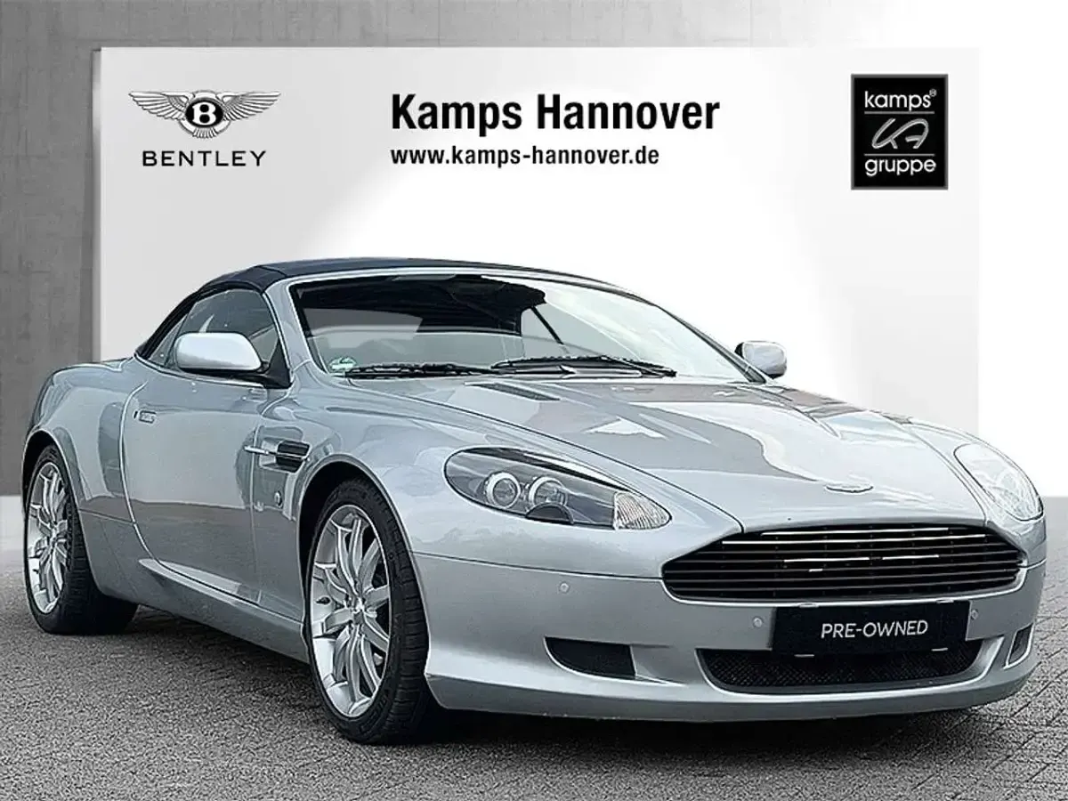 Gebraucht Aston Martin DB9 457 PS (336 kW) 2007 Silber Cabrio