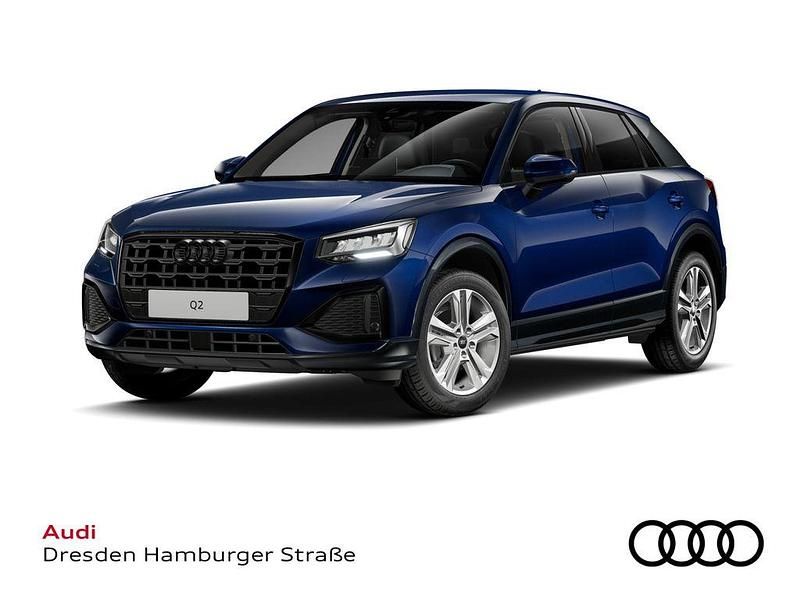Neu Audi Q2 Advanced Plus 150 PS (110 kW) 2026 Navarrablau metallic SUV